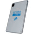 NFL Detroit Lions Grey Performance Series iPad Pro 11in (2024) Clear Case